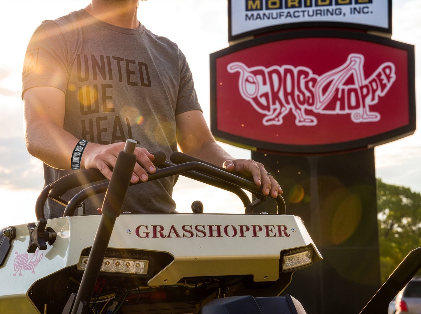 Grasshopper x Mission 22 Wristband