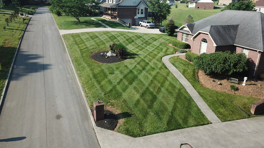How to stripe a lawn