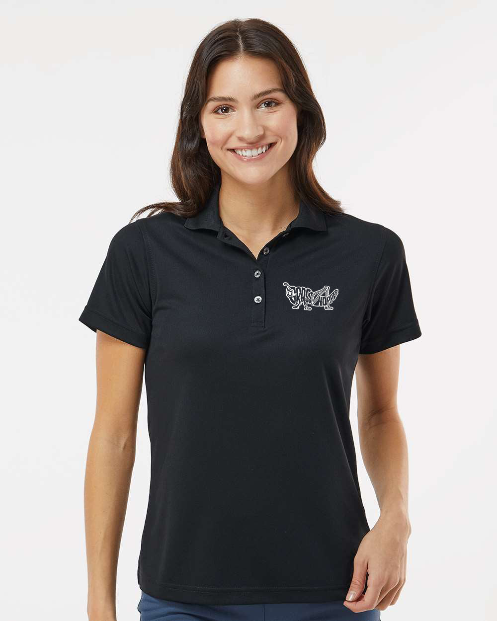 Women's Saratoga Performance Mini Mesh Polo