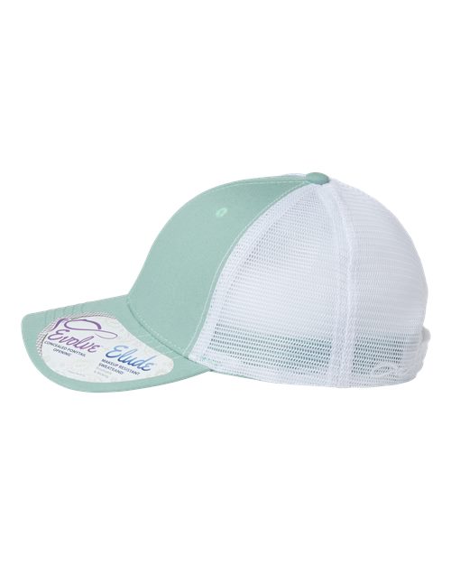 Women's Infinity Modern Grasshopper Ponytail Hat (SEAFOAM)