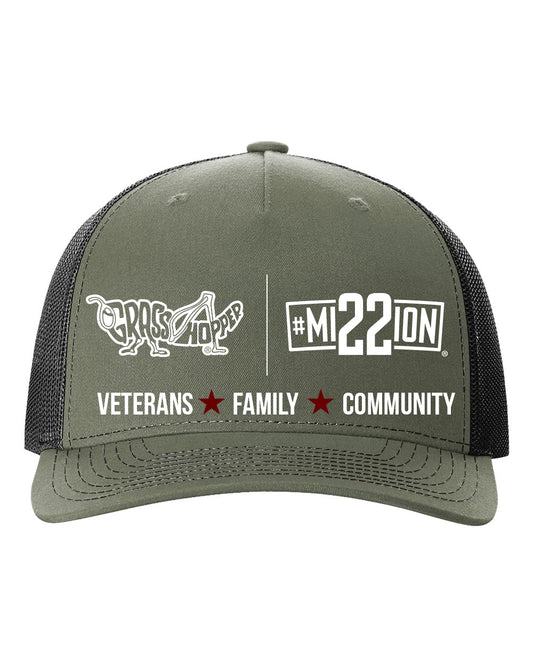 Grasshopper x Mission 22 Trucker Hat