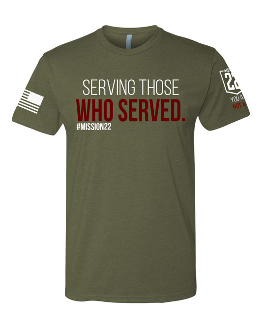 Grasshopper x Mission 22 "Serving Those Who Served" Shirt