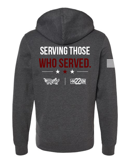 Grasshopper x Mission 22 "Serving Those Who Served" Hoodie