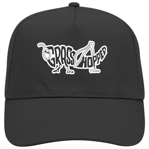 Grasshopper Black Hat White Logo