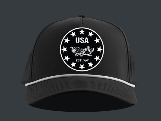 Branded Bills Grasshopper USA PVC Patch Hat