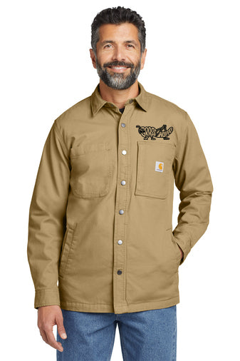 Chaqueta tipo camisa con forro polar Rugged Flex de Carhartt