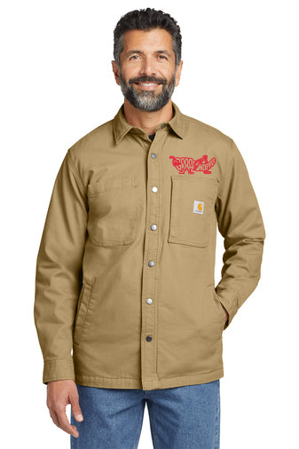 Chaqueta tipo camisa con forro polar Rugged Flex de Carhartt