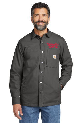 Chaqueta tipo camisa con forro polar Rugged Flex de Carhartt