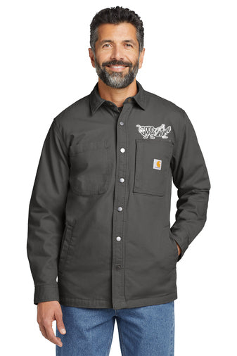 Chaqueta tipo camisa con forro polar Rugged Flex de Carhartt