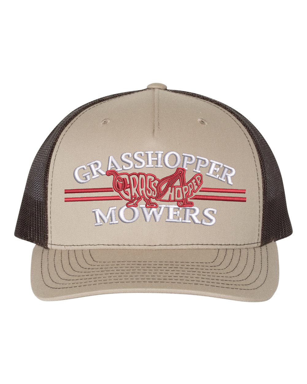 Gorra con broche de presión Richardson de Grasshopper Mowers