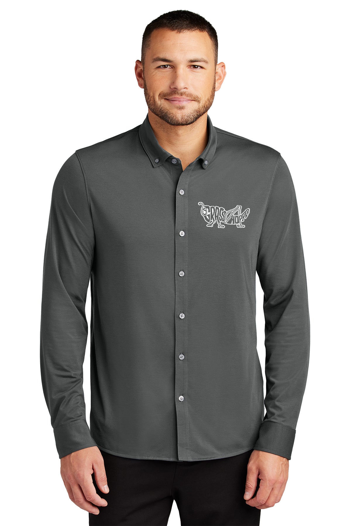 Stretch Jersey Long Sleeve Shirt