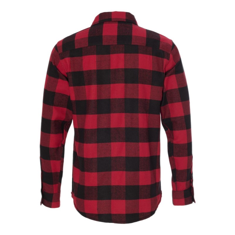 Burnside Long Sleeve Grasshopper Flannel