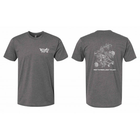 First To Finish...Built To Last Grasshopper Shirt